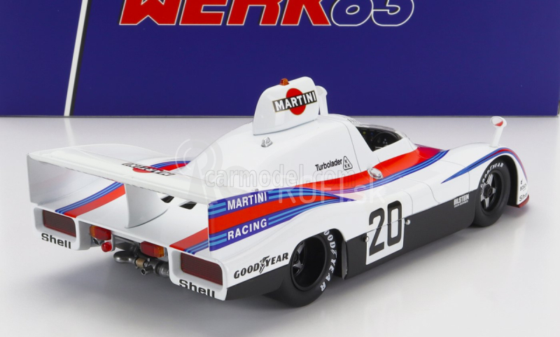 Werk83 Porsche 936 2.1l Turbo Team Martini Racing Porsche System N 20 Sportwagen Weltmeisterschaft 1976 J.ickx 1:18 Biela červená modrá