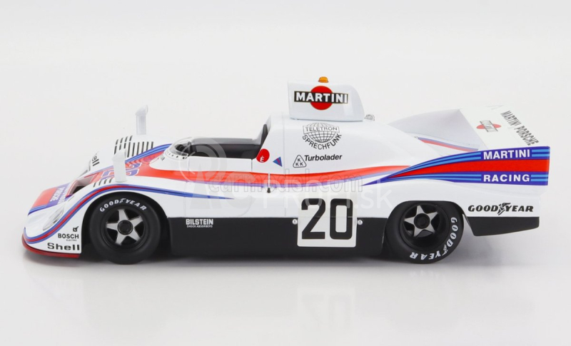 Werk83 Porsche 936 2.1l Turbo Team Martini Racing Porsche System N 20 Sportwagen Weltmeisterschaft 1976 J.ickx 1:18 Biela červená modrá