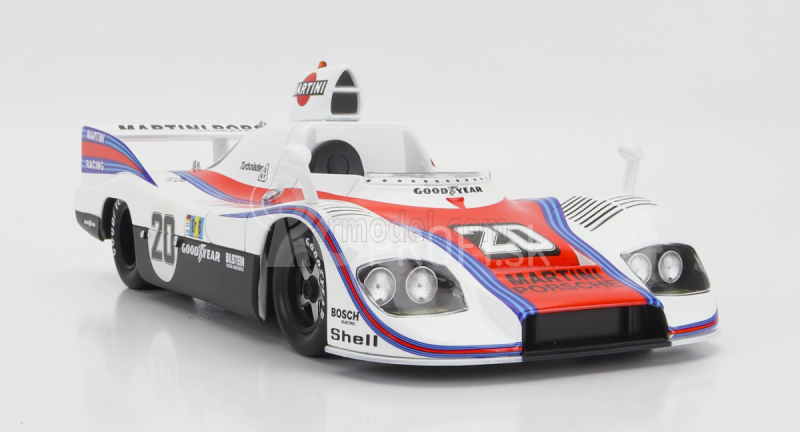 Werk83 Porsche 936 2.1l Turbo Team Martini Racing Porsche System N 20 Víťaz 24h Le Mans 1976 J. Ickx - G.van Lennep 1:18 Biela červená