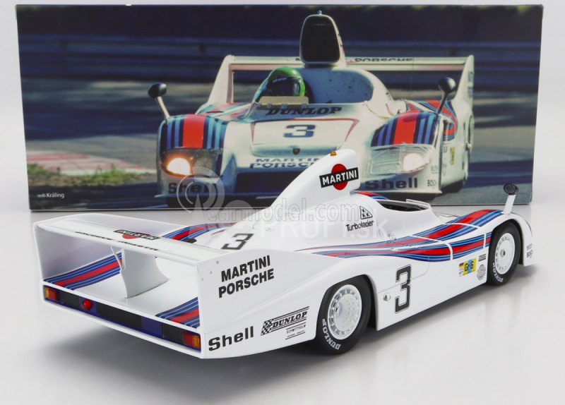 Werk83 Porsche 936/77 Team Martini Racing Porsche System N 3 24h Le Mans 1977 J.ickx - H.pescarolo 1:18 Biela červená modrá