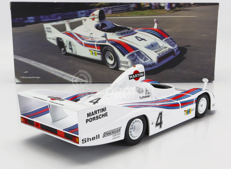 Werk83 Porsche 936/77 Team Martini Racing Porsche System N 4 Winner 24h Le Mans 1977 J.ickx - H.hywood - J.barth 1:18 Biela červená modrá