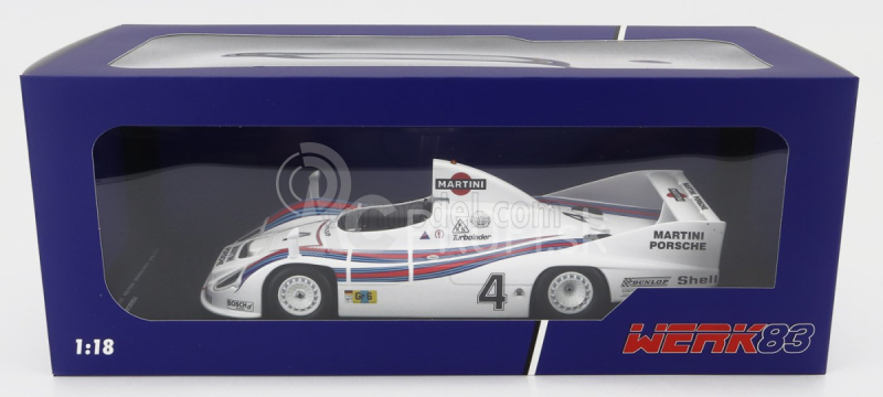 Werk83 Porsche 936/77 Team Martini Racing Porsche System N 4 Winner 24h Le Mans 1977 J.ickx - H.hywood - J.barth 1:18 Biela červená modrá