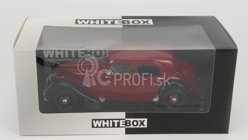 Whitebox Citroen Traction Avant 11bl 1956 1:24 Červená čierna