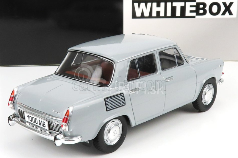 Whitebox Škoda 1000 1965 1:24 sivá