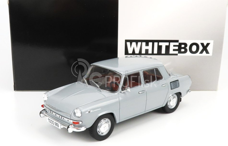 Whitebox Škoda 1000 1965 1:24 sivá