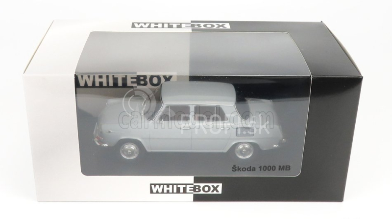 Whitebox Škoda 1000 1965 1:24 sivá