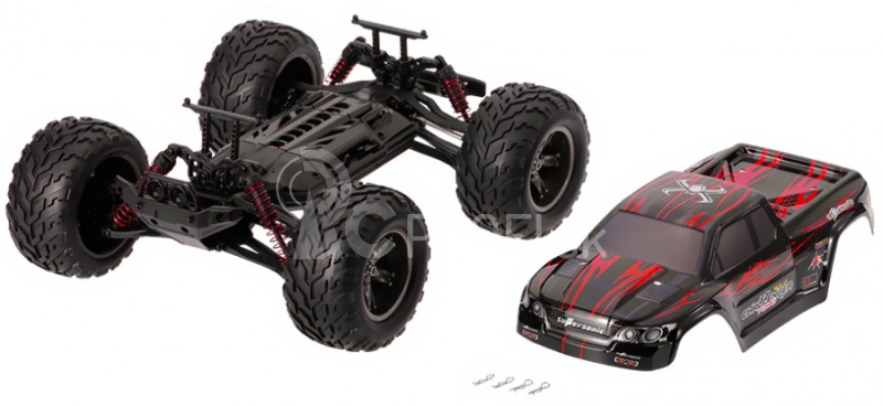 RC auto X9115 Challenger monster, červená