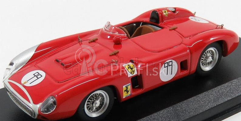 Art-model Ferrari 860 Monza N 11 2nd Bridgehampton 1958 B.grossman 1:43 Červená strieborná