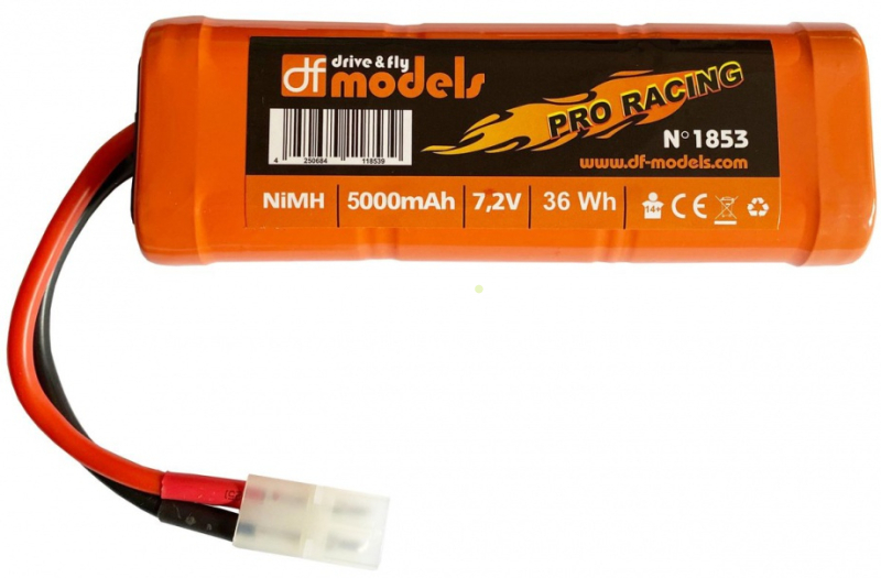 Batéria NiMH 7,2 V 5000 mAh Pro Racing TAM Plug