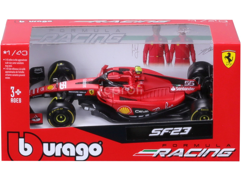 Bburago Ferrari SF-23 1:43 #55 Sainz