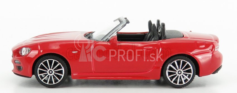 Bburago Fiat 124 Spider 2016 1:43 Red