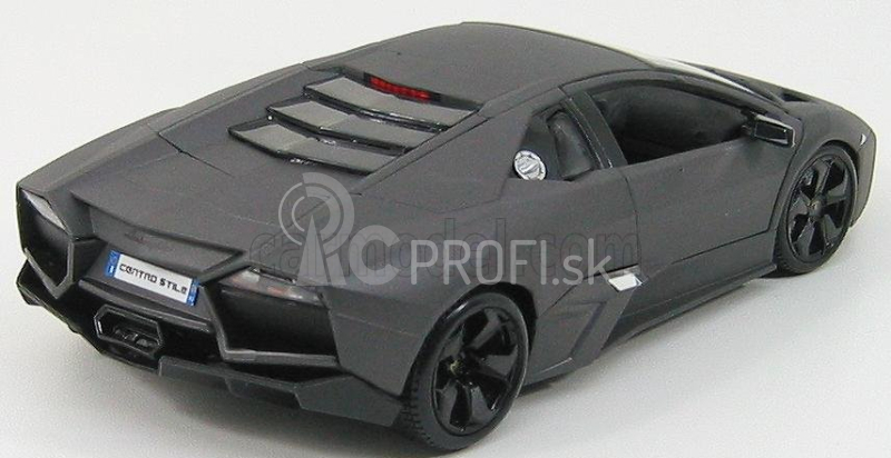 Bburago Lamborghini Reventon Motorshow Francoforte 2007 1:18 Dark Grey Met