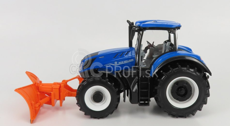 Bburago New holland T7.315 Tractor 2009 1:32 modro-oranžová