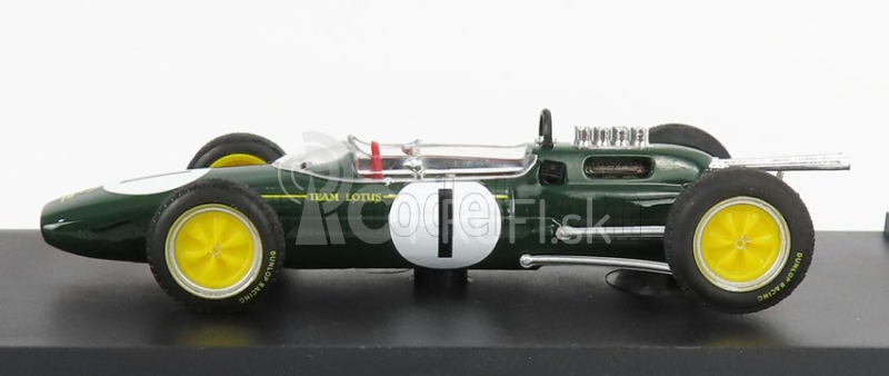 Brumm Lotus F1 25 N 1 Víťaz Gp Belgicka Jim Clark 1963 Majster sveta 1:43 Zelená