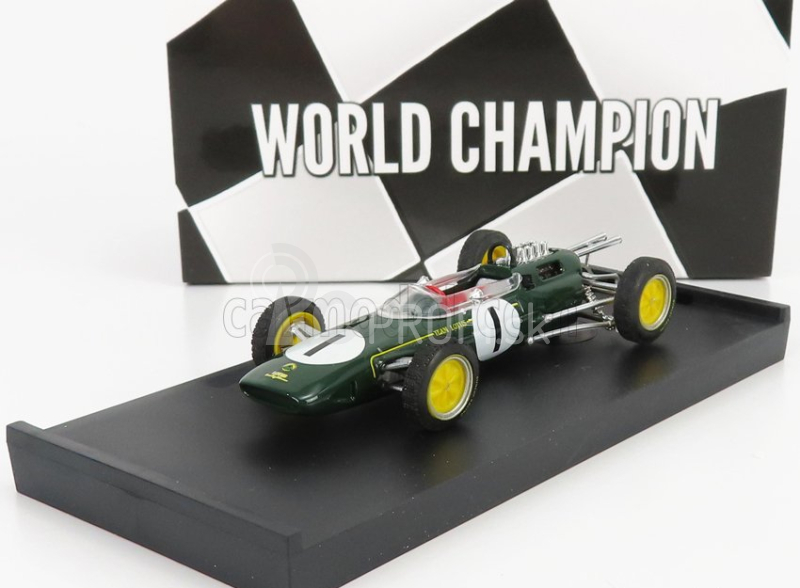 Brumm Lotus F1 25 N 1 Víťaz Gp Belgicka Jim Clark 1963 Majster sveta 1:43 Zelená