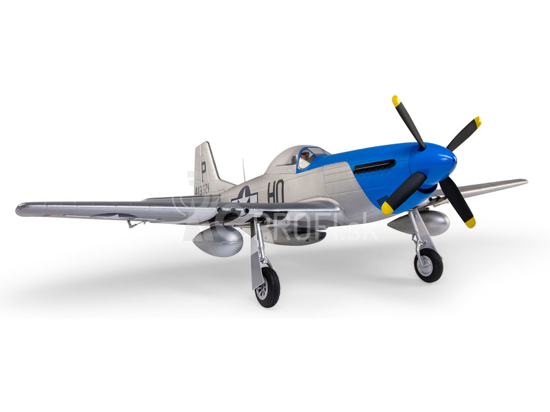 E-flite P-51D Mustang 1.2m SAFE Select BNF Basic