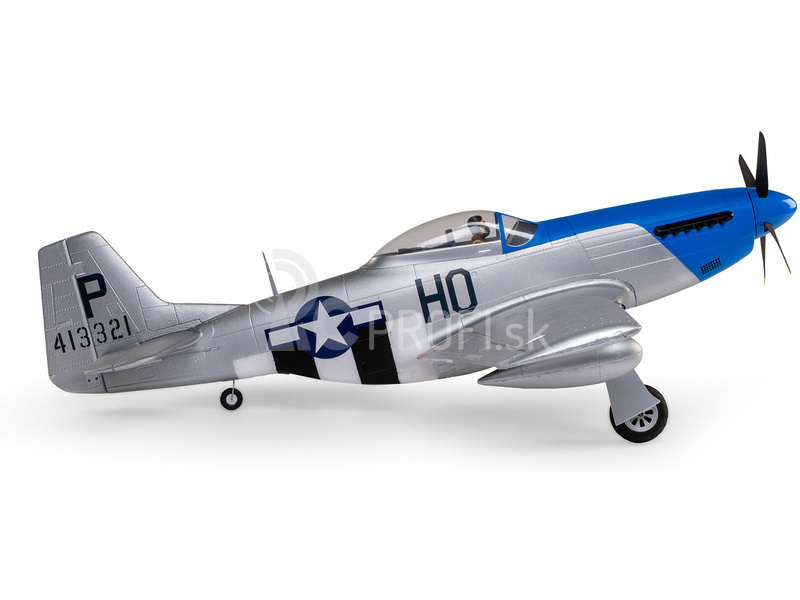 E-flite P-51D Mustang 1.2m SAFE Select BNF Basic