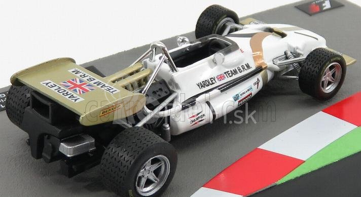 Edicola BRM F1 P153 N 1 Belgium Gp 1970 Pedro Rodriguez 1:43 Biele zlato