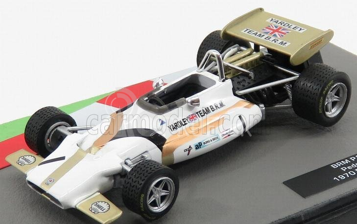 Edicola BRM F1 P153 N 1 Belgium Gp 1970 Pedro Rodriguez 1:43 Biele zlato