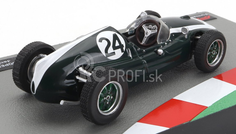 Edicola Cooper F1 T51 Climax Team Cooper Car Company N 24 Majster sveta sezóna 1959 Jack Brabham 1959 1:43 Zelená biela