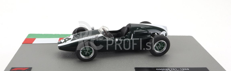 Edicola Cooper F1 T51 Climax Team Cooper Car Company N 24 Majster sveta sezóna 1959 Jack Brabham 1959 1:43 Zelená biela