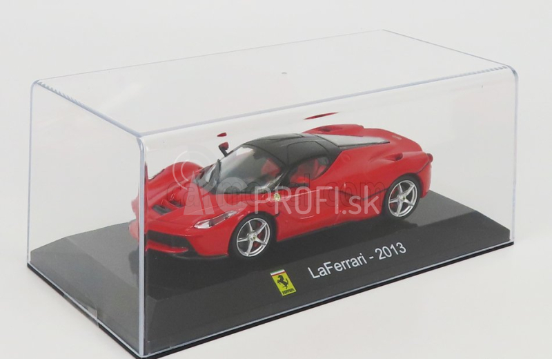 Edicola Ferrari Laferrari 2013 - Con Vetrina - S vitrínou 1:43 červená čierna