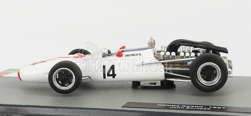 Edicola Honda F1 Ra300 N 14 Sezóna 1967 John Surtees 1:43 Biela červená