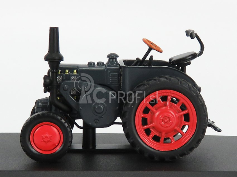 Edicola Lanz Bulldog D7506 Tractor 1939 - poškodenie Blister Box 1:43 sivočervený