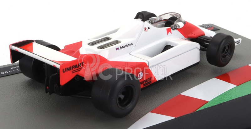 Edicola Mclaren F1 Mp4/1 Ford N 7 Sezóna 1981 John Watson 1:43 Biela červená