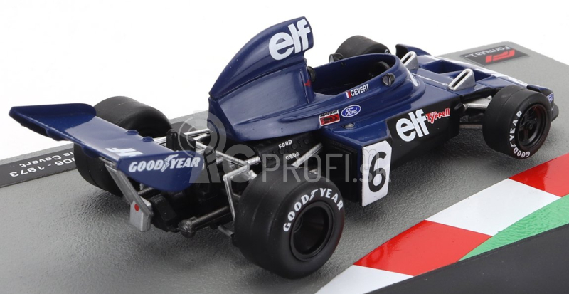 Edicola Tyrrell F1 006 Team Elf Tyrrel N 6 Sezóna 1973 Francoise Cevert 1:43 Modrá