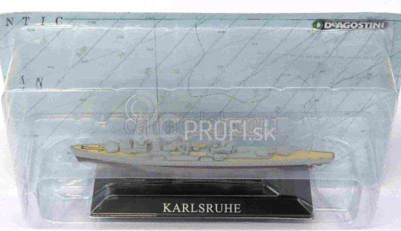 Edicola Vojnová loď Karlsruhe Light Cruiser Nemecko 1929 1:1250 Vojenská