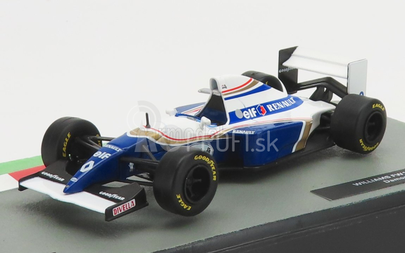 Edicola Williams F1 Renault Fw16 Elf N 0 Sezóna 1994 Demon Hill 1:43 Modrá biela