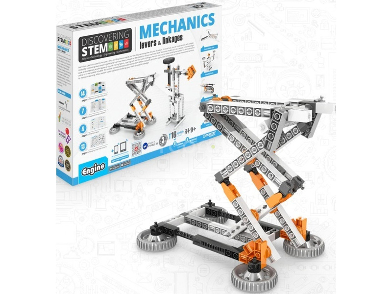 Engino Stem Mechanics páky a prepojenia