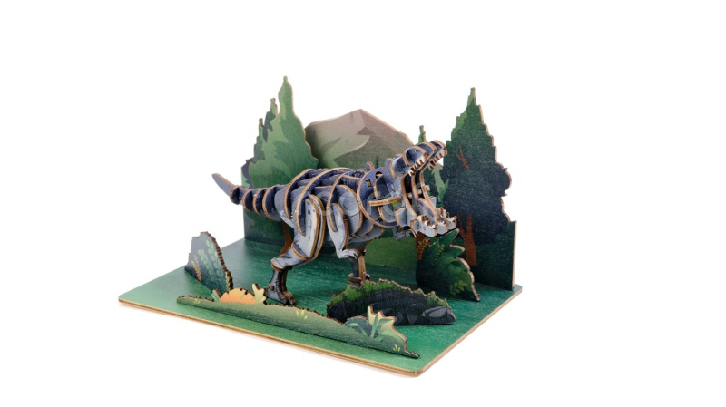 EscapeWelt 3D drevené puzzle Tyrannosaurus Rex