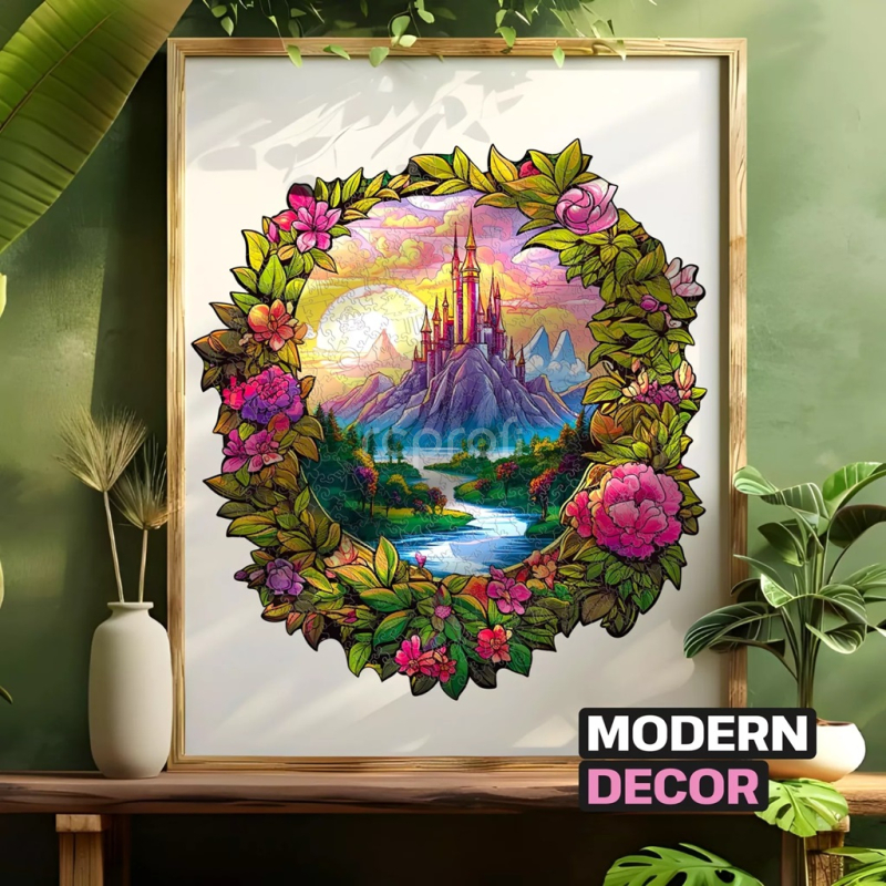 EscapeWelt Drevené puzzle Enchanted Forest 200 dielikov