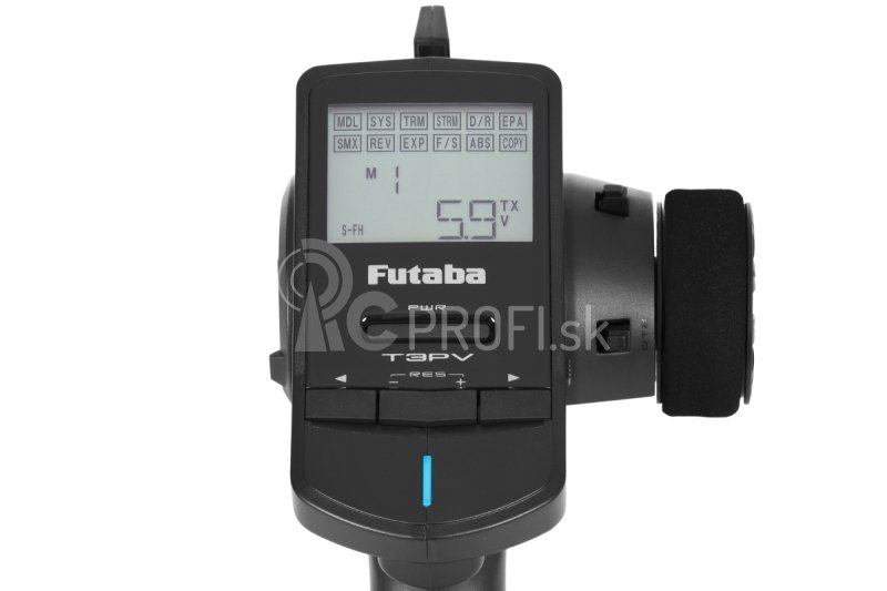 Futaba T3PV, prijímač R304SB s telemetriou