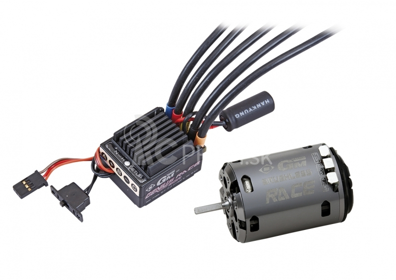 GM Racing - brushless GM-Genius Race II 80R regulátor   17,5T GM Motor