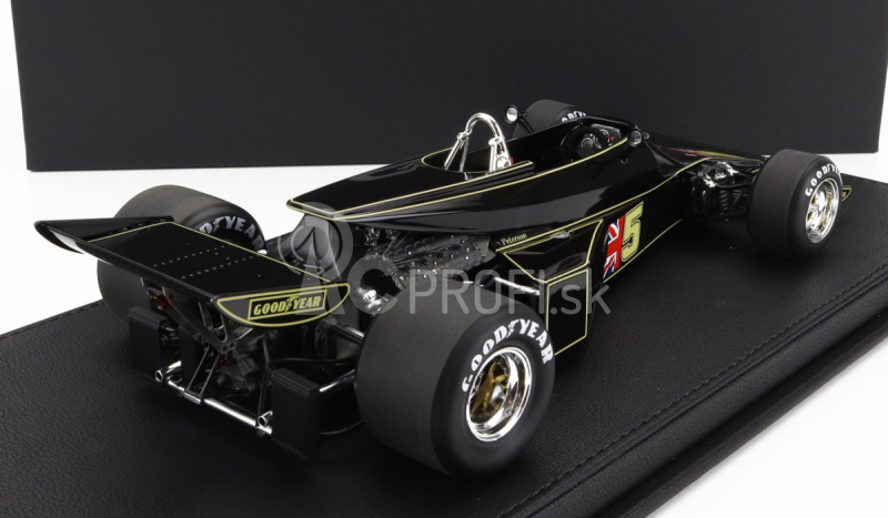 Gp-replika Lotus F1 77 John Player Team Lotus N 5 Brazilian Gp 1976 Ronnie Peterson 1:18 Jps Black Gold