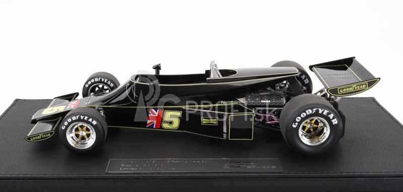 Gp-replika Lotus F1 77 John Player Team Lotus N 5 Brazilian Gp 1976 Ronnie Peterson 1:18 Jps Black Gold