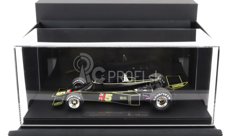 Gp-replika Lotus F1 77 John Player Team Lotus N 5 Brazilian Gp 1976 Ronnie Peterson 1:18 Jps Black Gold