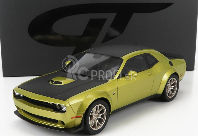 Gt-spirit Dodge Challenger R/t Scat Pack 2020 1:18 Zelená s čiernou