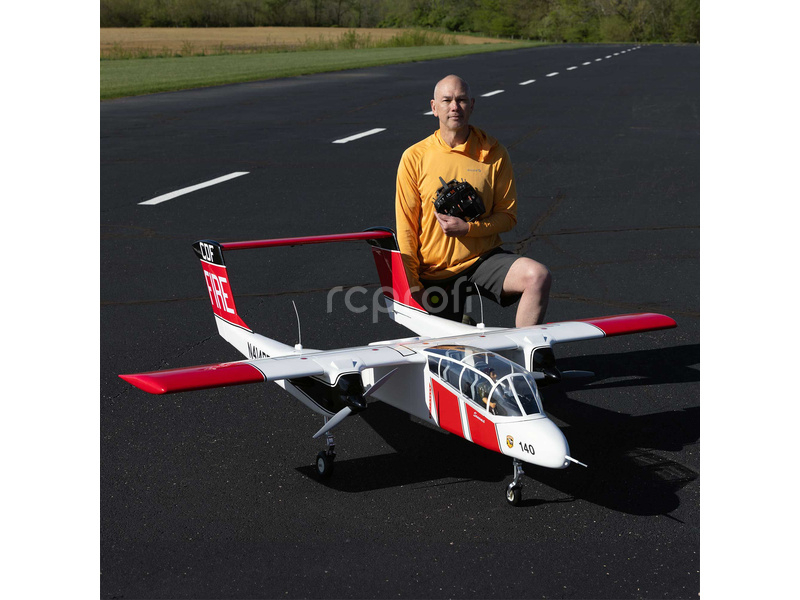 Hangar 9 OV-10 Bronco 20cc ARF + zaťahovací podvozok