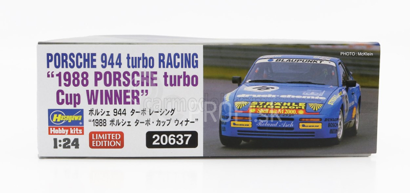 Hasegawa Porsche 944 Turbo Racing N 16 Winner Porsche Turbo Cup 1988 Roland Asch 1:24 /