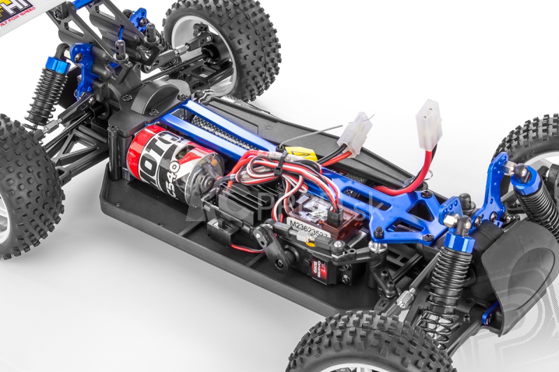 HiMOTO buggy 1:10 elektro RTR set 2,4GHz green