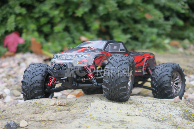 RC auto Q901C Spirit brushless, červená + náhradná batéria