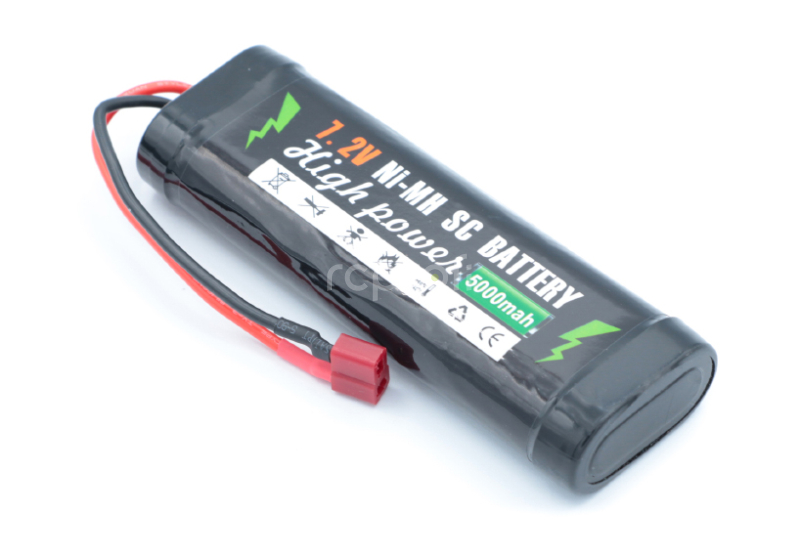 Akumulátor 7,2 V 5000 mAh NiMH Dean-T