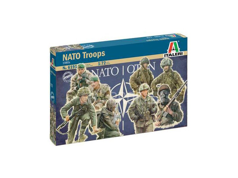 Italeri figúrky – vojaci NATO (1980) (1:72)