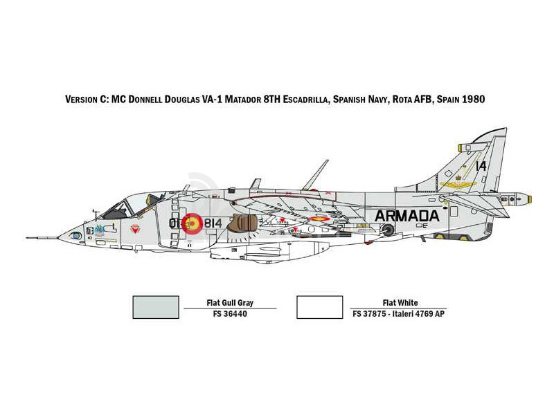 Italeri Hawker Siddeley AV-8A Harrier (1:72)