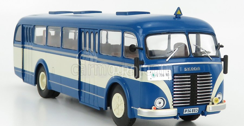 Ixo-models Škoda 706 Ro Bus 1947 1:43 Modrá biela