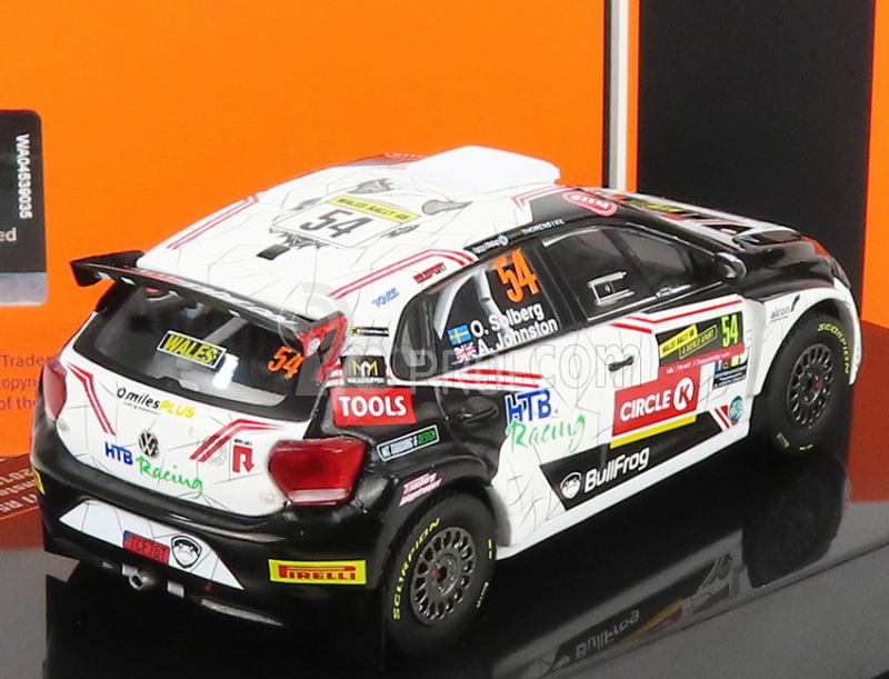 Ixo-models Volkswagen Polo Gti R5 N 54 Rally Wales 2019 O.solberg - A.johnston 1:43 Biela čierna červená